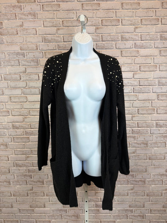 Kaffe Sweater Cardigan, Black, Small, Used - Good