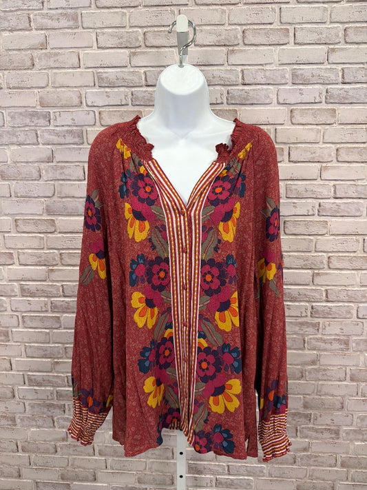 Grace & Lace Shirt, Multi, XL, Used - Good