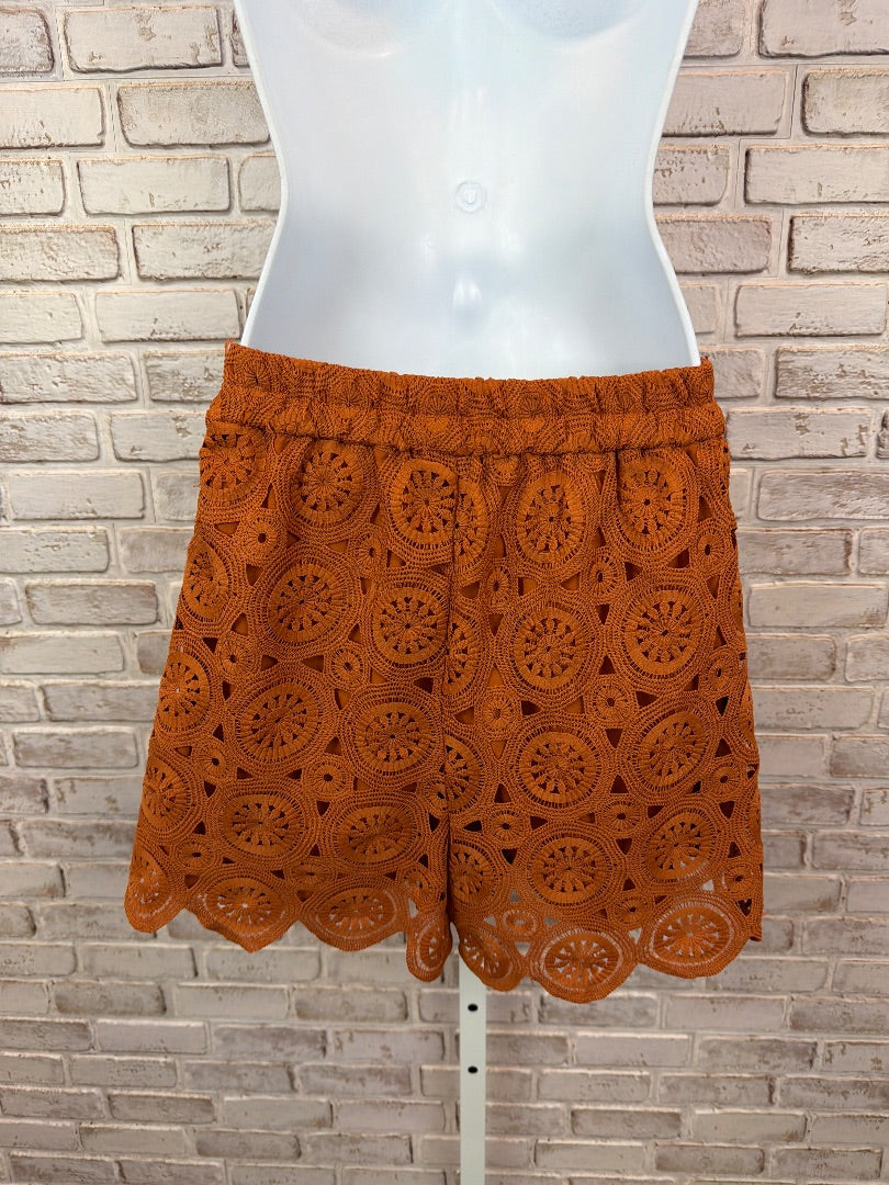 Skies are blue Shorts, Rust, XS, Used - Excellent
