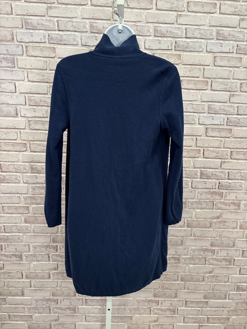 Various Cardigan, Blue/white, Medium, Used - Good
