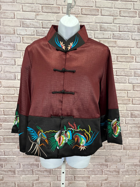 Gotty Jacket, Maroon multi, Medium, Used - Good