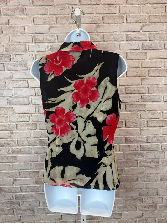 Liz Claiborne Shirt – Multi, Size 4 – Good Condition