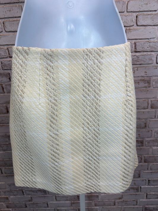 H&M Skirt, Cream multi, Medium, New With Tags