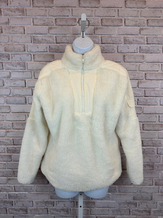 Nautica Quarter Zip Jacket, White, XS, Used - Excellent