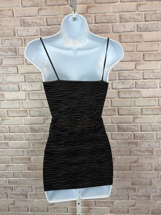 Nikibiki Cami, Black/grey, One Size, Used - Excellent