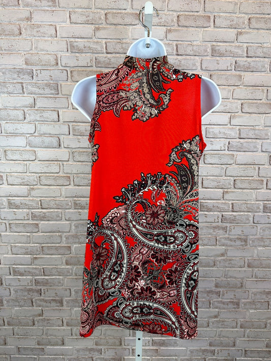 Melissa Paige Tunic, Red multi, Small, Used - Good