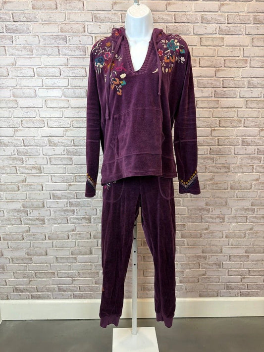 Johnny Was Matching Set – Purple Multi, Size Small – Excellent Condition