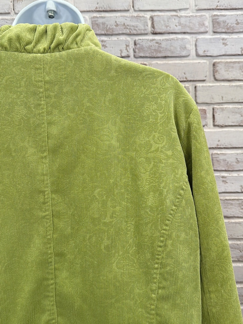Chicos Jacket, Green, Small, Used - Good