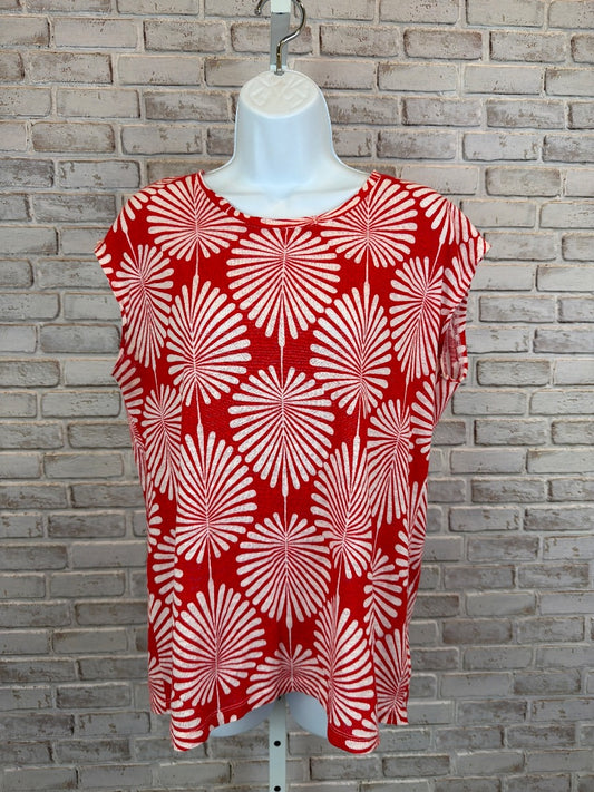 Joie Shirt, Red/white, Large, Used - Good