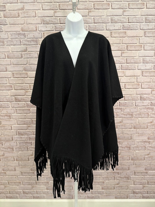 Various Shawl, Black, One Size, Used - Good