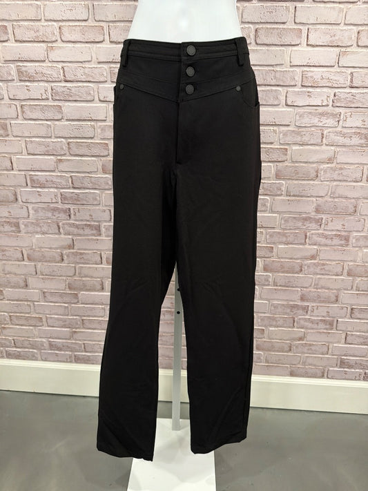 Karl Lagerfeld Pants, Black, 14, Used - Good