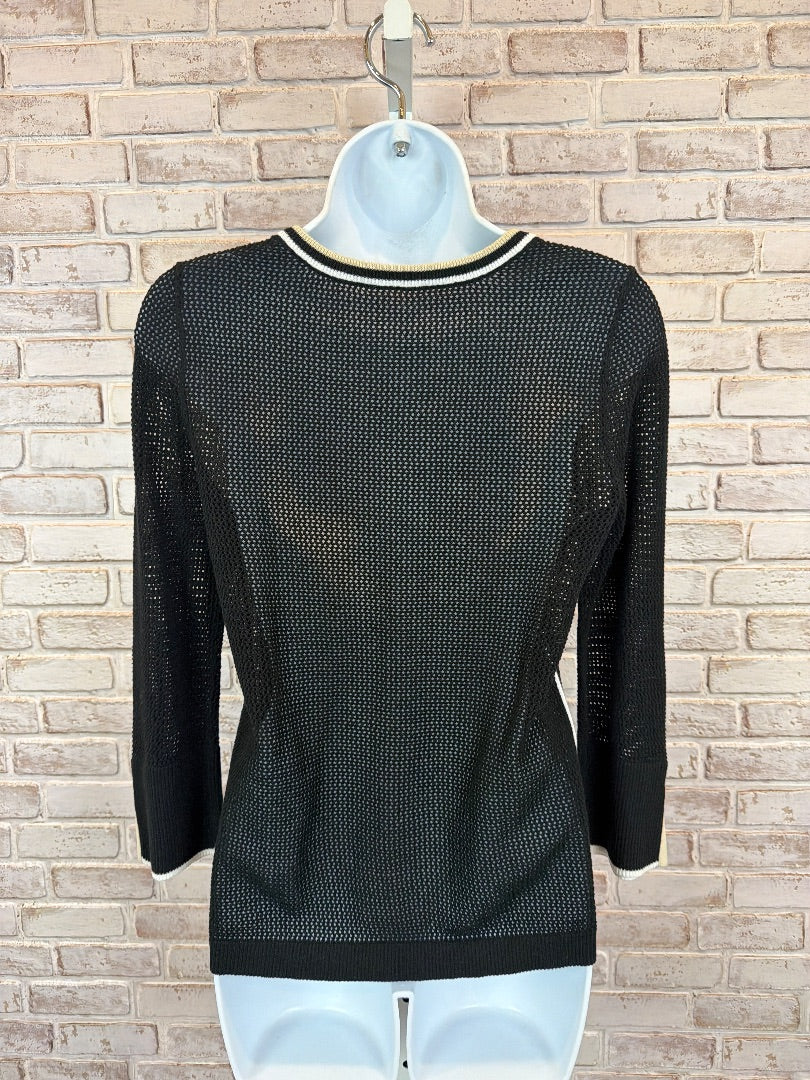 Various Sweater, Black/white/tan, Small, Used - Excellent