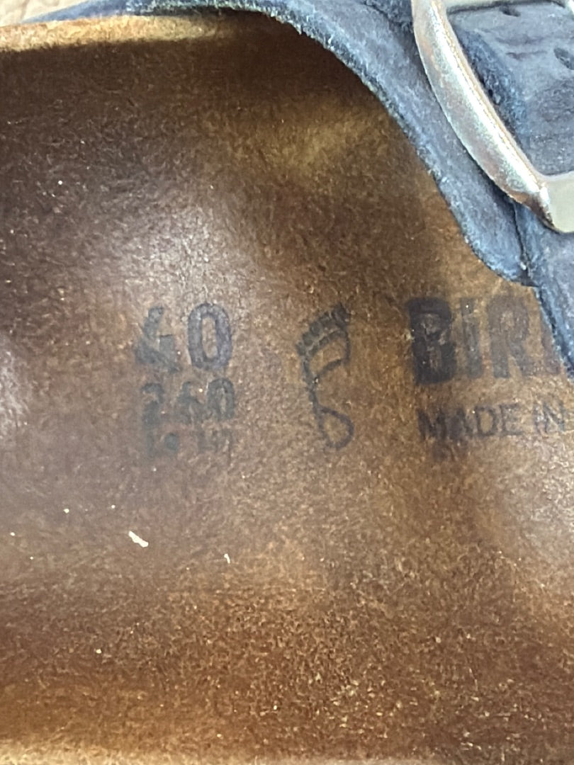 Birkenstock Sandals, Slate, 40, Used - Good