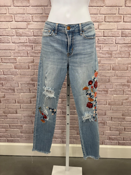 Abercrombie Harper Low Rise Ankle Jeans, Denim, 27/4, Used - Good