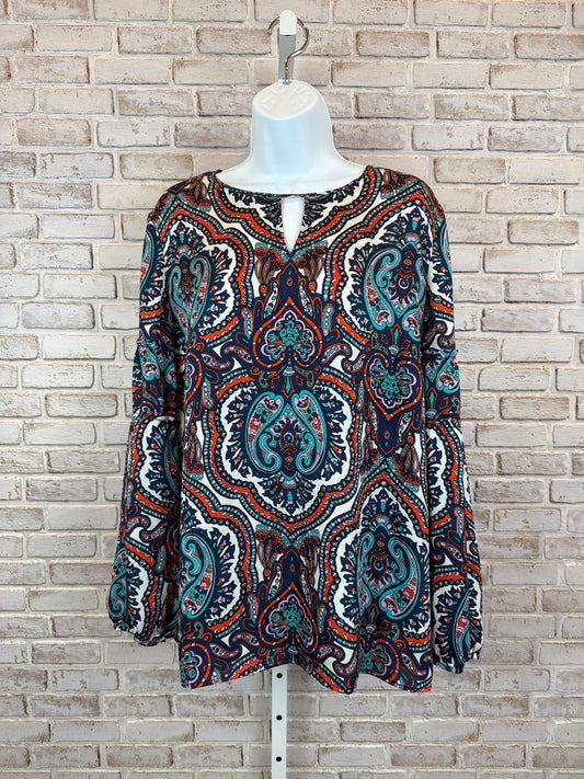 Talbots Shirt, Multi, XL, Used - Good