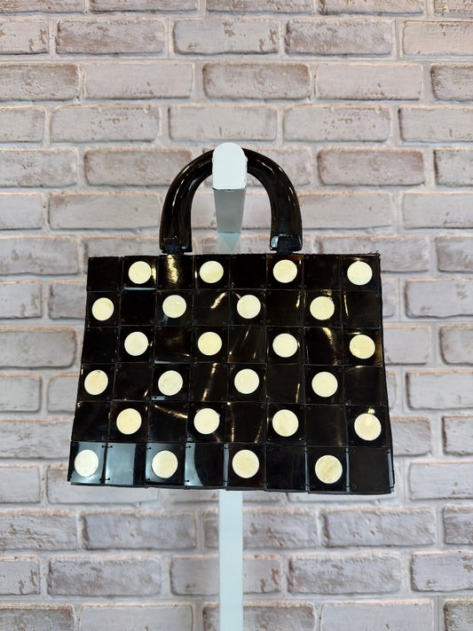 Chan Luu Handbag, Black/white, One Size, Used - Excellent