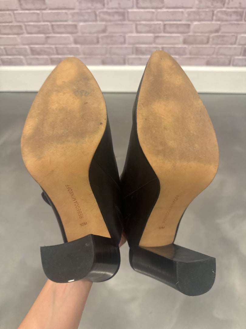 Rebecca Minkoff Booties, Black, 10, Used - Good