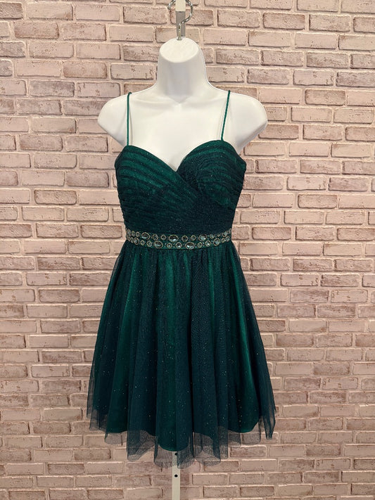 Jump Dress, Green, 4, Used - Good