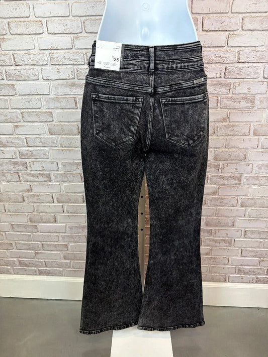 Kancan Bottom - Jeans – Kancan Ultra High Rise Flare Jeans, Black, 5, New With Tags