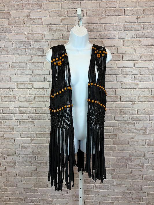 Various Vest, Black, One Size, Used - Good