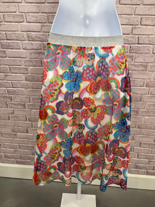 0039 Italy Skirt, Multi, Small, Used - Good
