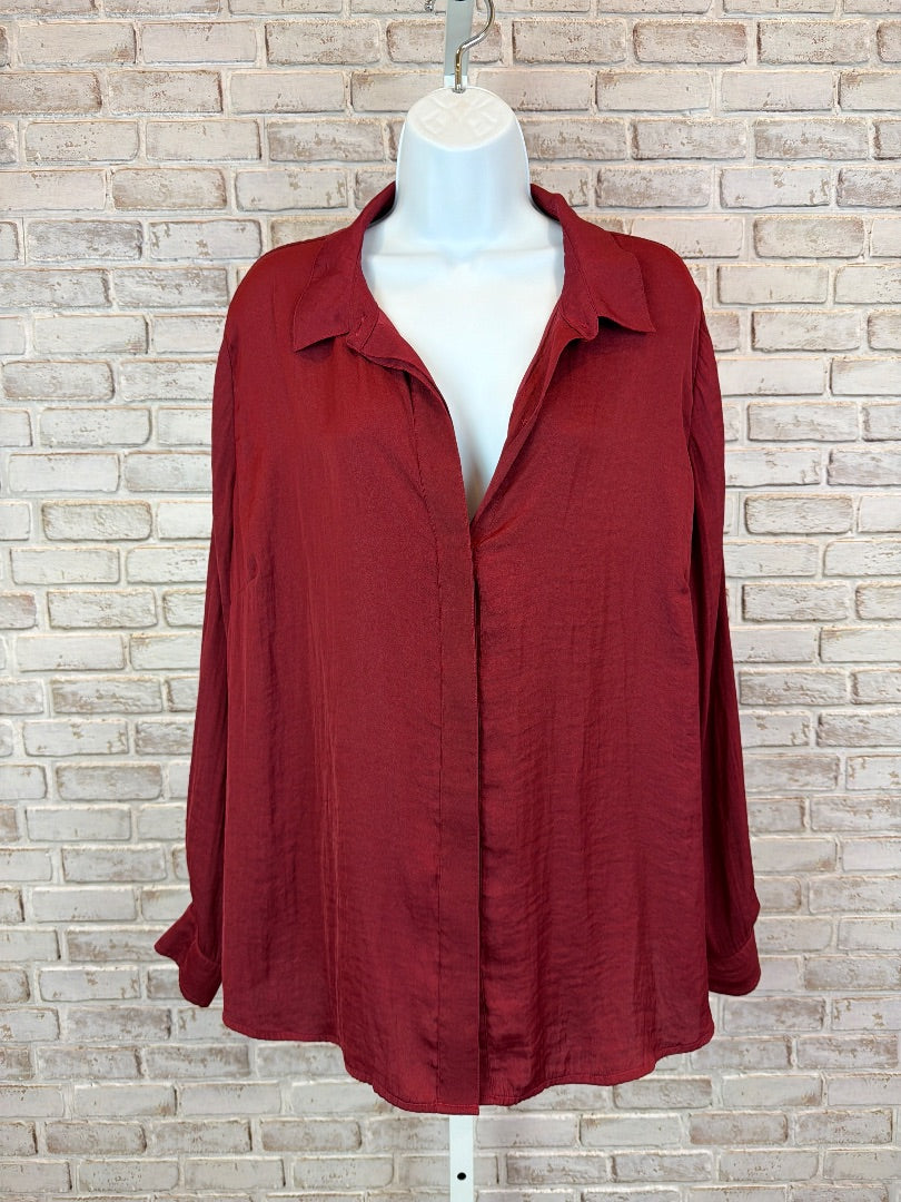 Liverpool Shirt, Maroon, XL, Used - Good