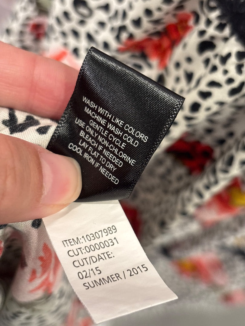 Torrid Dress, Black/white floral, 2, Used - Good