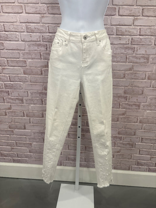 Earl Jeans Jeans, White, 6, Used - Good