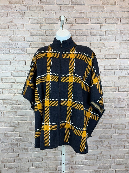 Jones New York Jacket, Navy/yellow, Large, New With Tags