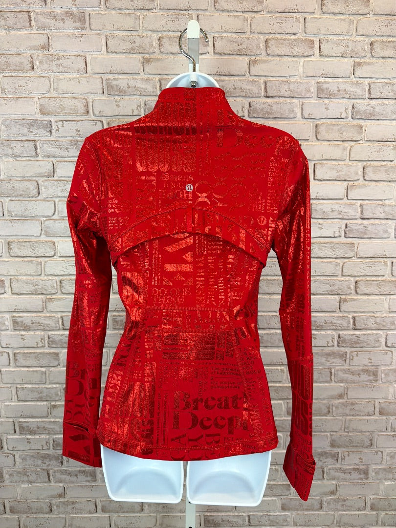 Lululemon Jacket, Red, 8, Used - Good