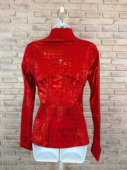 Lululemon Jacket, Red, 8, Used - Good