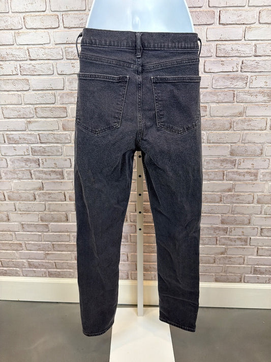 GAP Cigarette High Rise Jeans, Black, 27, Used - Good