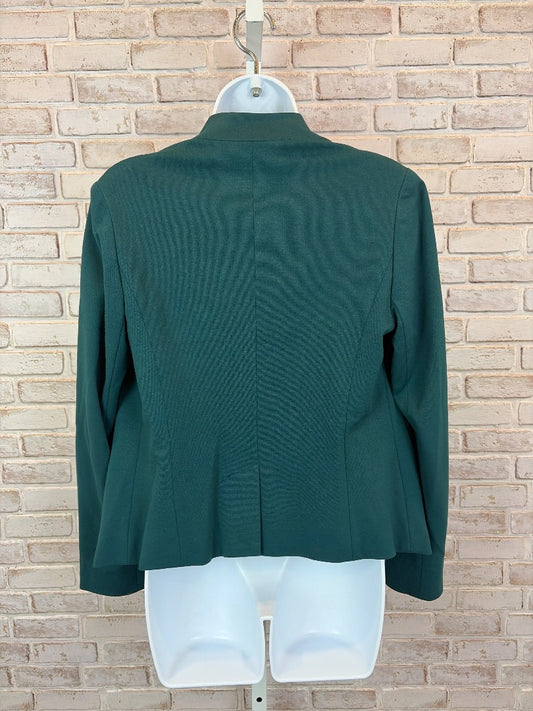Chicos Blazer, Green, 0, Used - Excellent
