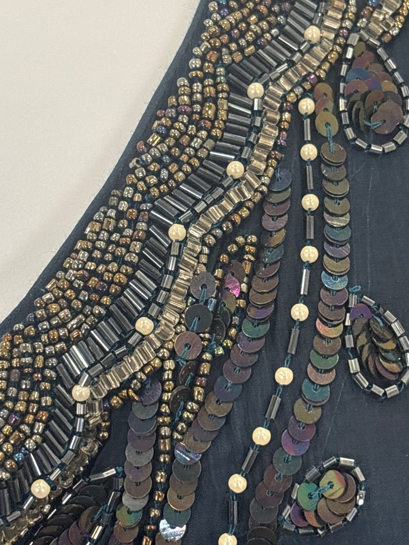 Novica Shirt, Teal multi, XXL, Used - Good