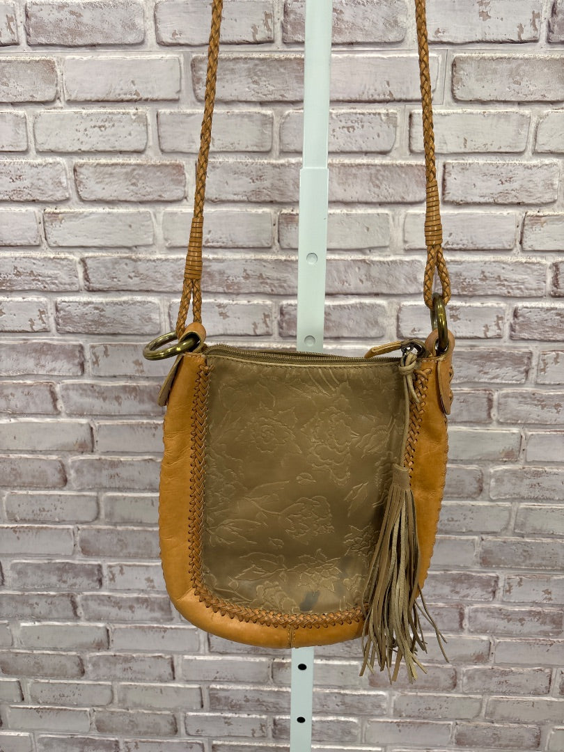 Sondra roberts Crossbody, Tan, One Size, Used - Fair