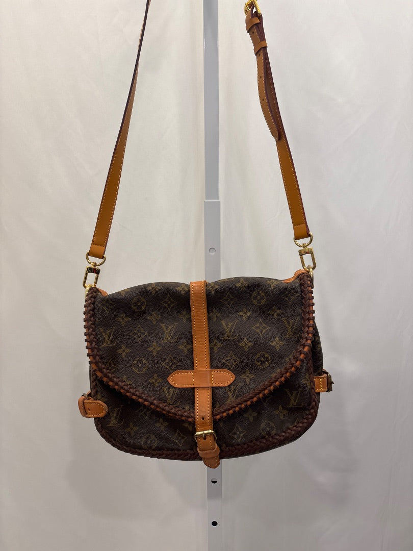 Brown Louis Vuitton remade by Vintage Boho Handbags, One Size