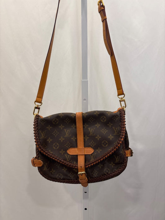 Brown Louis Vuitton remade by Vintage Boho Handbags, One Size