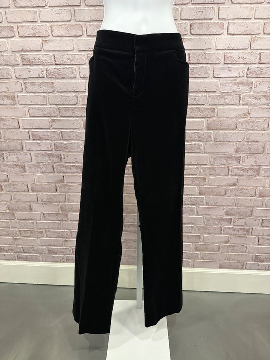 Banana Republic Velvet Pants, Black, 10, Used - Good