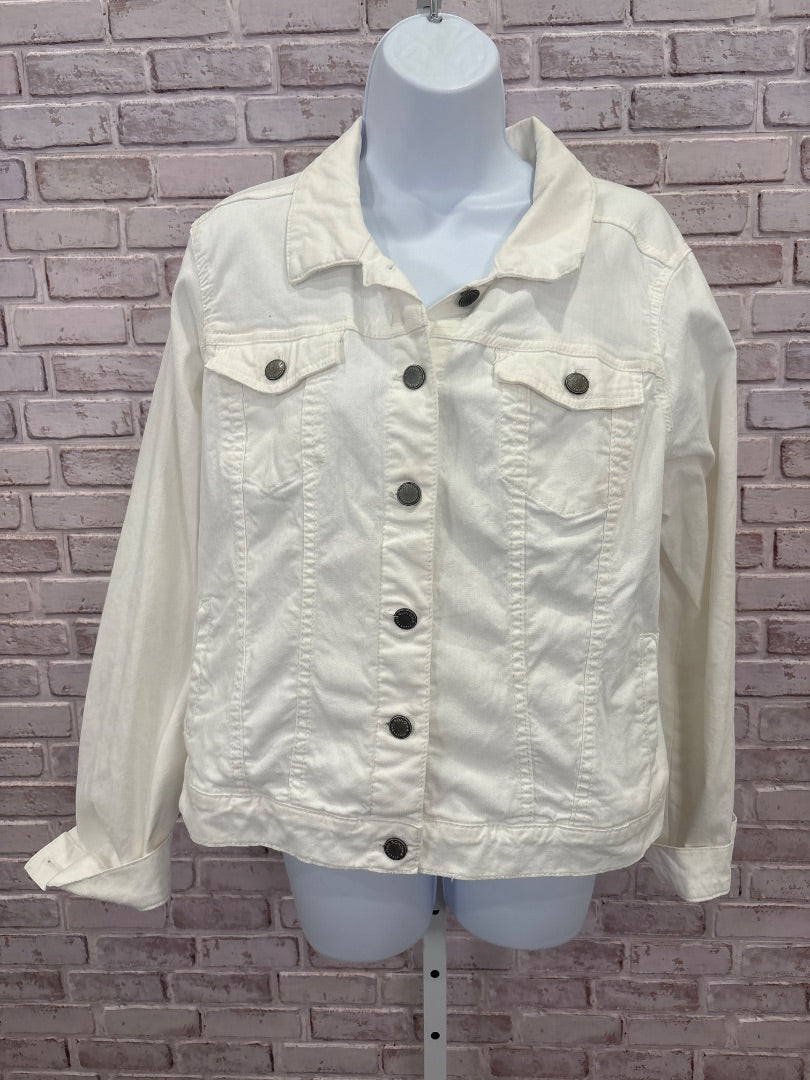 Sonoma Jacket, White denim, XL, Used - Good