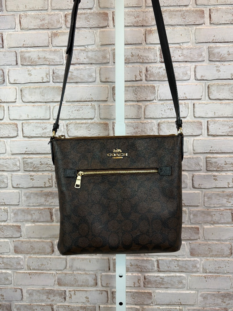 Coach Crossbody, Brown, One Size, Used - Good