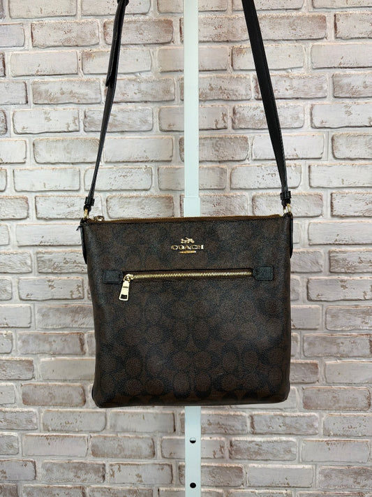 Coach Crossbody, Brown, One Size, Used - Good