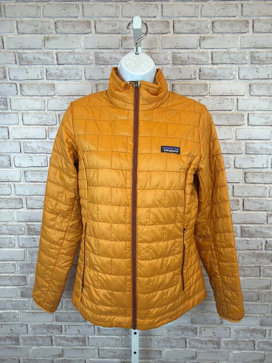 Patagonia Nano Puff Puffer Jacket, Orange, Small, Used - Good
