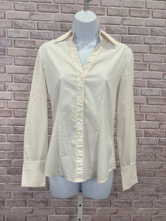 Express Shirt, White, Small, Used - Good