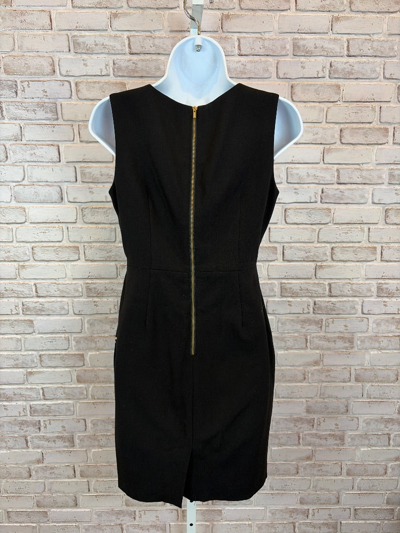 Calvin Klein Dress, Black/gold, 4, Used - Good