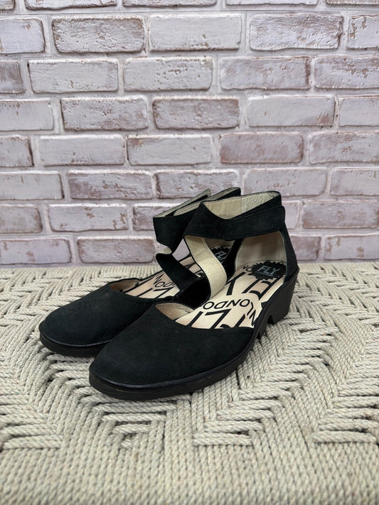Fly London Sandals, Black, 39, Used - Good