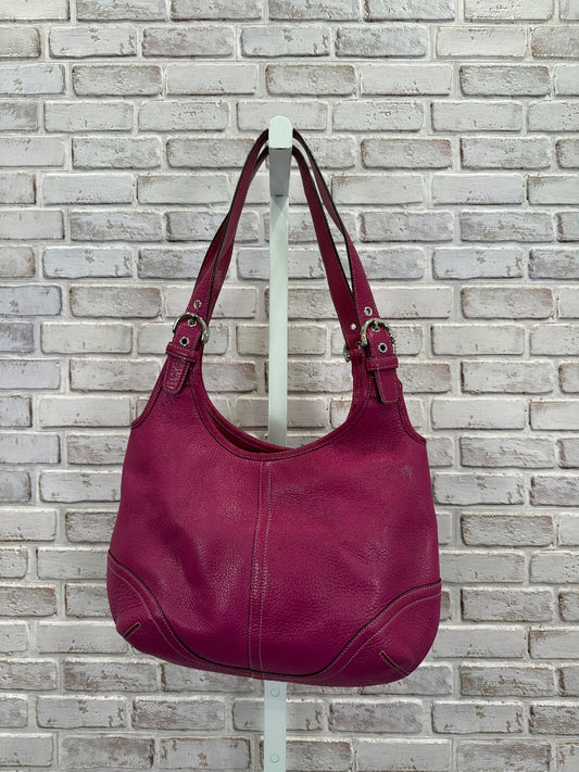 Coach Handbag, Magenta, One Size, Used - Good
