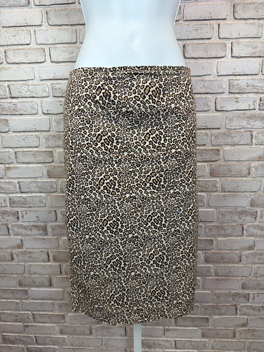Various Skirt, Leopard, Large, Used - Excellent