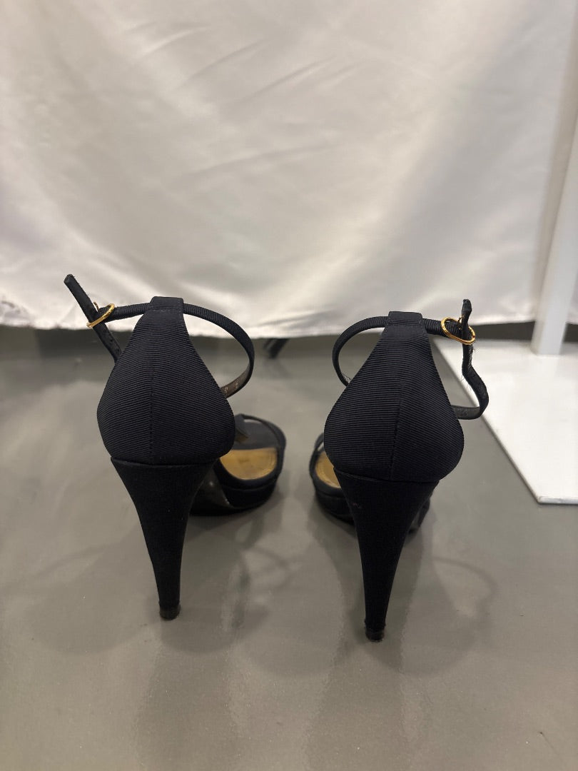 Ralph Lauren Heels, Black, 7