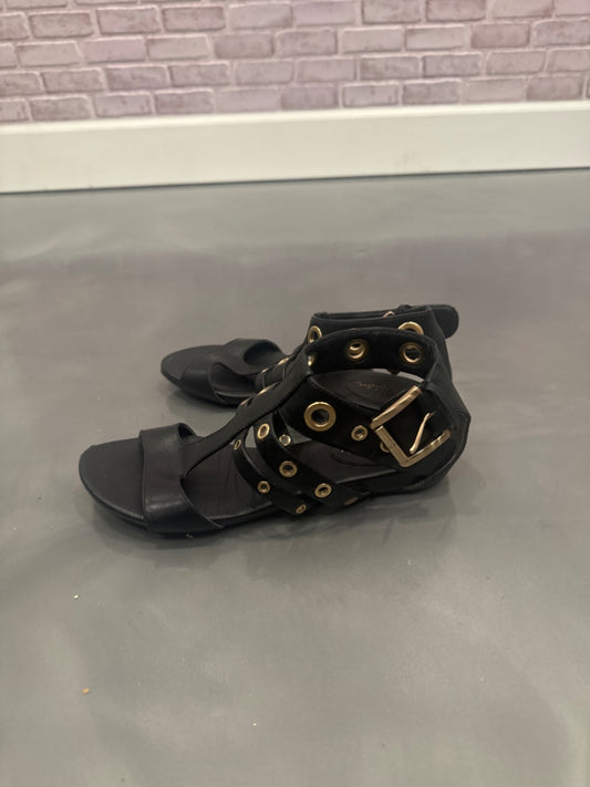 Cole haan sandals, Black/gold, 6, Used - Good