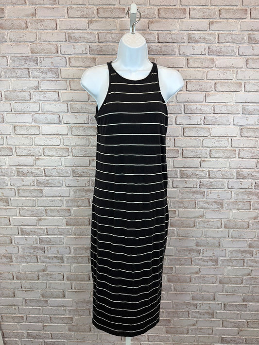Athleta Dress, Black/white stripes, XS, Used - Excellent
